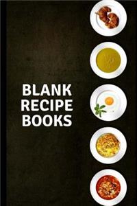 Blank Recipe Books