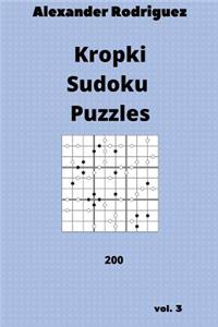 Kropki Sudoku Puzzles - 200 vol. 3