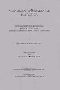 Die Urkunden Heinrichs III.