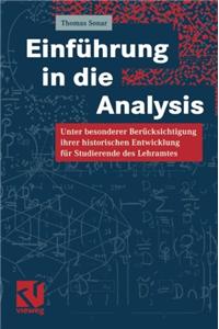 Einführung in Die Analysis