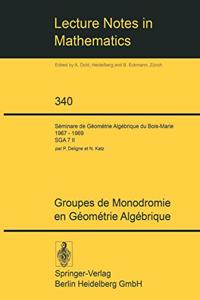 Groupes de Monodromie En Geometrie Algebrique: Seminaire de Geometrie Algebrique Du Bois-Marie 1967-1969 (Sga 7 II)