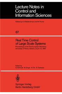 Real Time Control of Large Scale Systems
