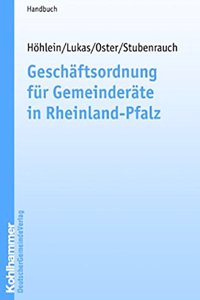 Geschaftsordnung Fur Gemeinderate in Rheinland-Pfalz
