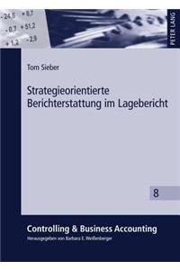 Strategieorientierte Berichterstattung Im Lagebericht