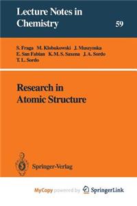 Research in Atomic Structure