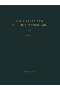 Integraltafeln Zur Quantenchemie