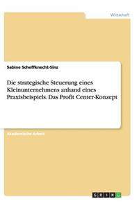 Die strategische Steuerung eines Kleinunternehmens anhand eines Praxisbeispiels. Das Profit Center-Konzept