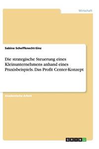 strategische Steuerung eines Kleinunternehmens anhand eines Praxisbeispiels. Das Profit Center-Konzept