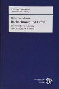 Beobachtung Und Urteil