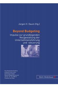 Beyond Budgeting