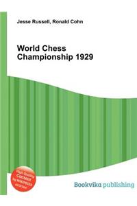 World Chess Championship 1929