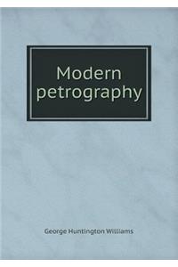 Modern Petrography