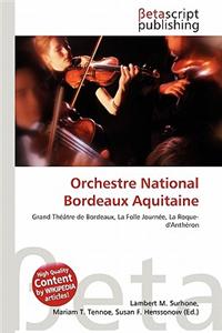 Orchestre National Bordeaux Aquitaine