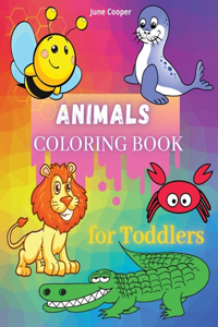 Animals Coloring Book For Toddlers