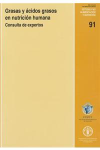 Grasas y acidos grasos en nutricion humana