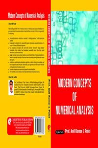 Modern Concepts of Numerical Analysis