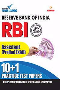 Reserve Bank of India (RBI) Assistant (Prelim) Exam 10+1 Practice Test Papers