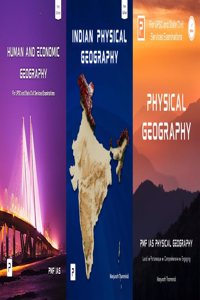 PMF IAS Geography Books Combo - Physical, Indian, Human and Economic Geography