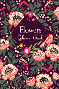 Flowers Coloring Book