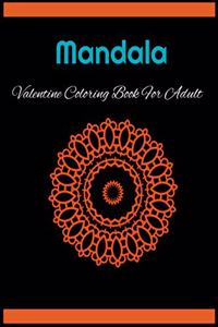 Mandala Valentine Coloring Book