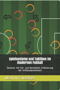 Spielsysteme und Taktiken im modernen Fußball, Deutsch, mit Vor- und Nachteilen, Erläuterung der Schlüsselpositionen