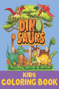 Dinosaur Kids Coloring Book