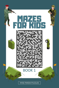 Mazes for Kids - Wise Panda Puzzles - Book 1