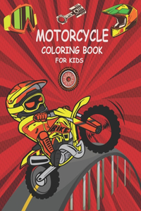 motorcycle coloring book for kids