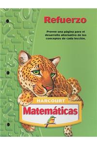 Harcourt School Publishers Matematicas: Reteach Workbook Student Edition Grade 5