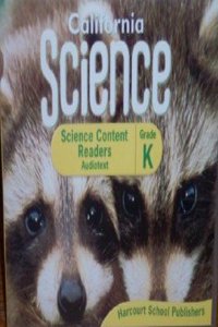 Harcourt School Publishers Science: Sci Cntnt Rdr Audio CD Coll K Sci 08