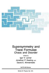 Supersymmetry and Trace Formulae