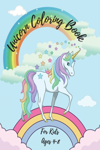 Unicorn Coloring Book For Kids Ages 4-8