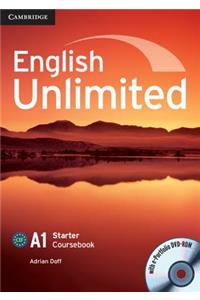 English Unlimited Starter Coursebook with E-Portfolio, A1