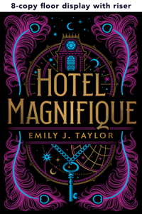 Hotel Magnifique 8-copy Floor Display w Riser