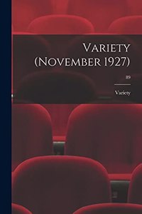 Variety (November 1927); 89