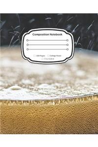 College Rulled Composition Notebook