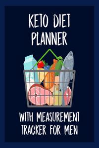 Keto Diet Planner With Measurement Tracker for Men