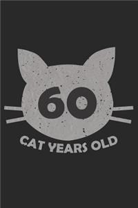 60 Cat Years Old