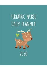 Pediatric Nurse Daily Planner 2020