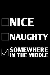 Nice Naughty Somewhere in the middle