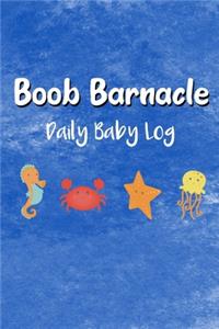 Boob Barnacle Daily Baby Log