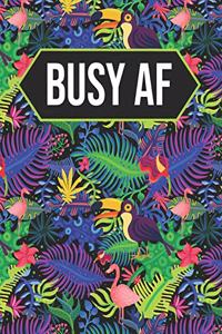 Busy AF 2020 Monthly Planner