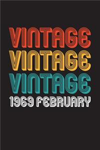Vintage Vintage Vintage 1969 February