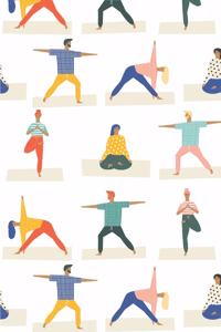 Yoga Pattern Yoga Namaste Health Meditation Yogi 09