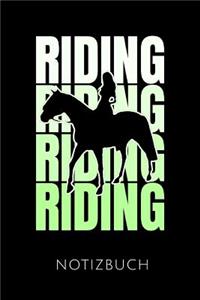 Riding Notizbuch