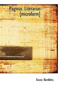 Paginas Literarias [Microform]