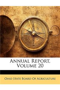 Annual Report, Volume 20