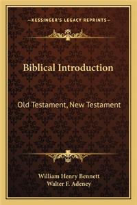 Biblical Introduction