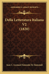 Della Letteratura Italiana V2 (1820)