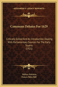 Commons Debates For 1629